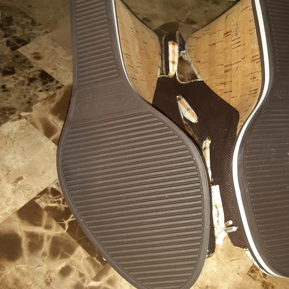 Coach wedge heels - Picture 3 of 5